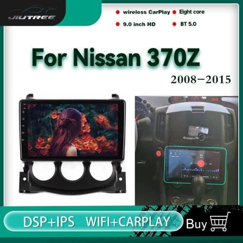 IPS Screen 128G Android Car Radio For Nissan 370z Fairlady Z Z34 2009-2018 Multimedia Player GPS Navigation Stereo receiver