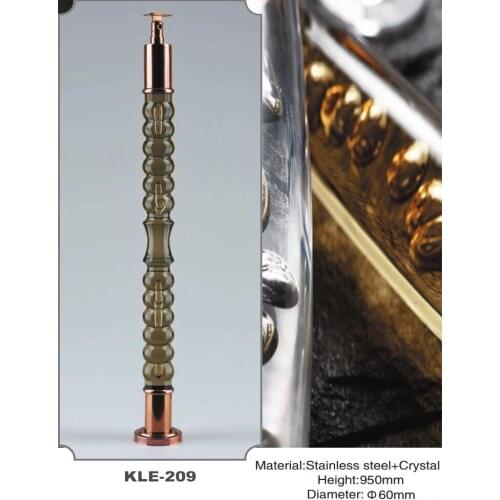 Freeshipping AMS-209 Acrylic PMMA Royal Pantinated Indoor Decorative Modern Luxury Column Pole Pillar Baluster Post