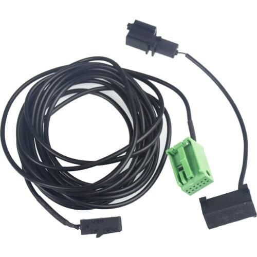 Bluetooth Wire Harness Cables + Microphone For VW Audi A4 A6 with RNS315 RNS510 MFD3 CD Player Headunits