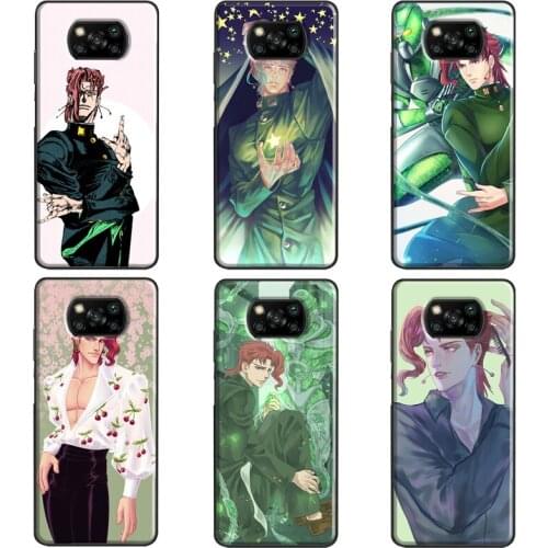 Noriaki Kakyoin JoJos S3 For POCO X3 F1 F2 F3 M3 Pro Phone Case For Xiaomi Mi 11 Ultra 9T 10T Pro Mi Note 10 Lite