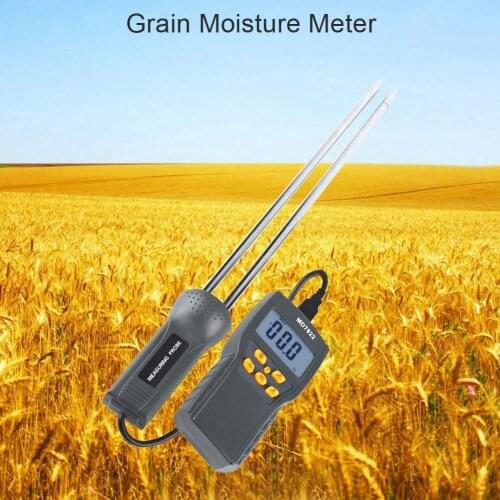 Digital Grain Moisture Meter 2%-30% Humidity Tester Detector Instrument Wheat Corn Rice Moisture Probe Hygrometer Measure Tools