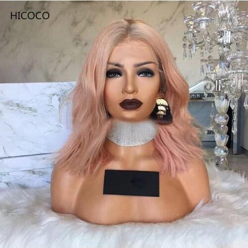 Розовые парики Hicoco China At AliExpress