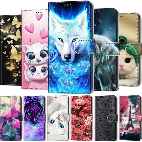 Cartoon Flip Slot For Asus Zenfone 3 Max ZC520TL/5 Lite ZC600KL Leather Case For Asus Go ZB500KL/ Live L1 ZA550KL/Max M1 ZB555KL
