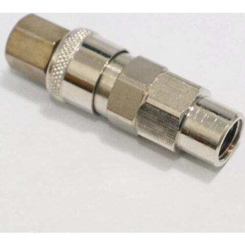 1/4" BSP Female Pneumatic Brass Quick Discount Connector Adapter Coupler For Air Compreesor
