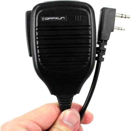 Mini Speaker Mic Microphone For QUANSHENG PUXING WOUXUN TYT HYT Kenwood BAOFENG UV-5R BF-888S Walkie Talkie Two Way Radio