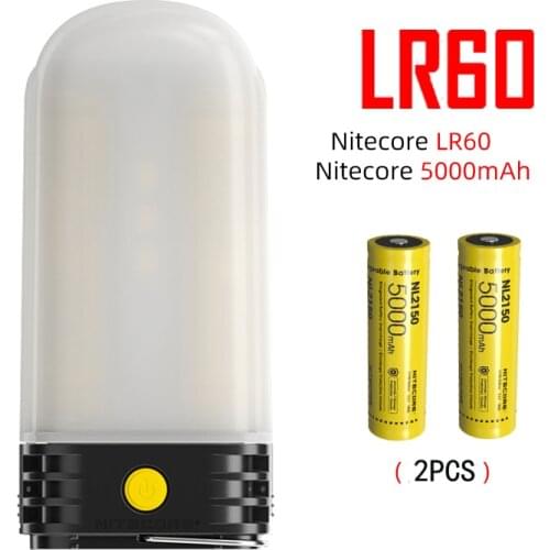 NITECORE LR60 280 lumens multi-function camp treasure, battery charger, mobile power, camp light three in one