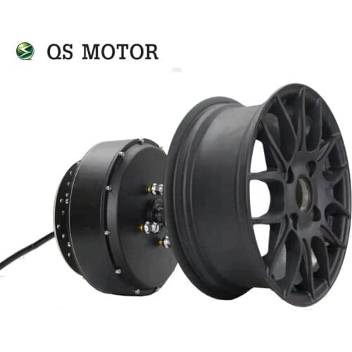 Powerful New Version QS Motor 5KW 260 V4 Brushless DC Single Shaft E-Car In-Wheel Hub Motor
