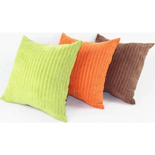 Free Shipping Custom 40/45/50/55/60/65cm Nylon/ Polyester Jacquard Corduroy Cushion Cover For Wholesale & Retail HT-NPCJC-04
