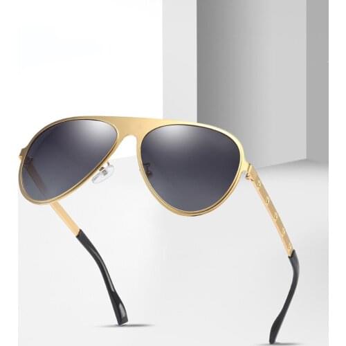 Advanced alloy Frame Men Women Polarized Sun Glasses Polarized Mirror Minus Myopia Sunglasses Custom Made Lens -1 to -6