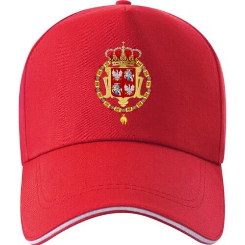 Polish-Lithuanian Flag Outdoor Baseball Cap Custom Name Number Poland Flags Sun Hat Adjustable Men Women Polish Red White Cap