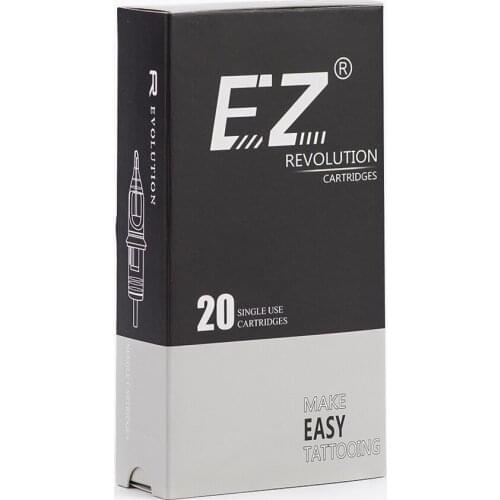RC1209RLT EZ Revolution Cartridge Needles Round Liner Super Tight X-Taper 7.0 mm Compatible with Cartridge Machines & Grips