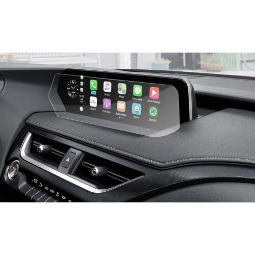 RUIYA 2Packs PET screen protector for 2019 Lexus UX left rudder navigation touch center display,invisible transparent protection