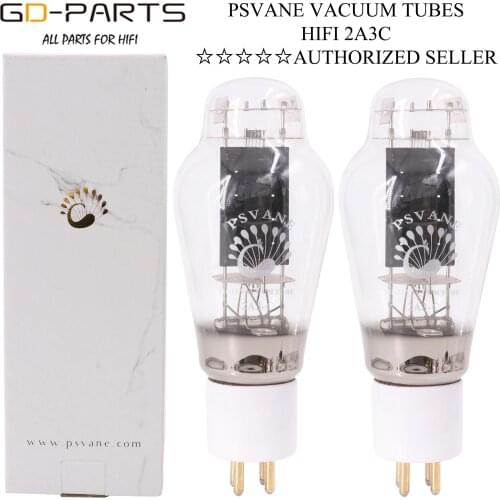 PSVANE 2A3C Vacuum Tube Replace 2A3 2A3B Carbon Plate Vintage HIFI AUDIO TUBE AMP Upgrade DIY GD-PARTS New Matched Pair*1