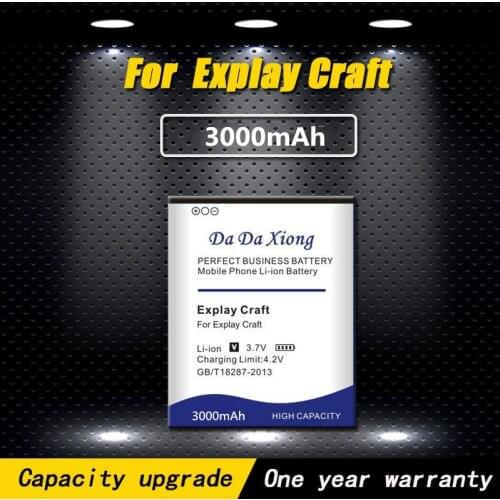 100% New High quality 3000mAh Explay Craft Battery use for Explay Craft Phone Battery