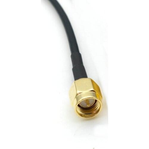100pcs SMA Male to SMA Female Wifi Antenna Connector RG174 Cable