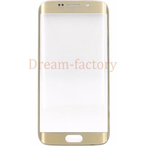 20pcs DHL Front Outer Touch Screen Glass Lens Replacement for Samsung Galaxy S6 Edge G925 G925F
