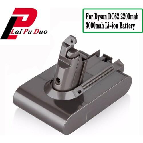3000mAh 21.6V 3.0A Li-ion Battery for Dyson V6 DC58 DC59 DC61 DC62 SV09 SV07 SV03 965874-02 Vacuum Cleaner Battery