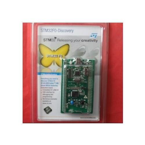 Free Shipping! 1pc STM32F0DISCOVERY Cortex-M0 STM32F051 development board (included ST-LINK/V2)