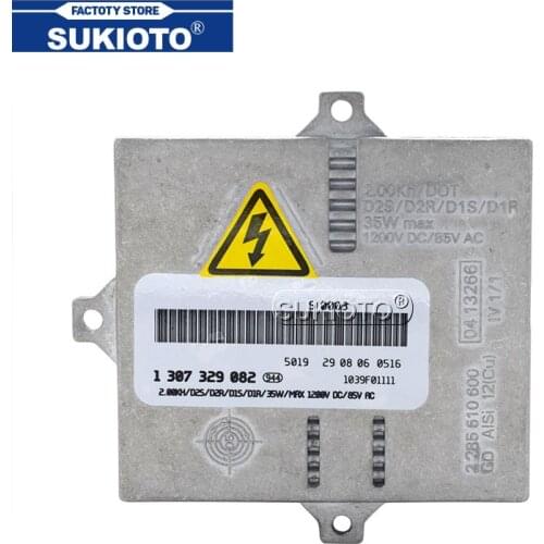 SUKIOTO OEM Auto Headlight D2S D2R Xenon Ballast Control Unit 1307329082 For Car Light Xenon D2S Bulb M3 E46 3 Series sedan