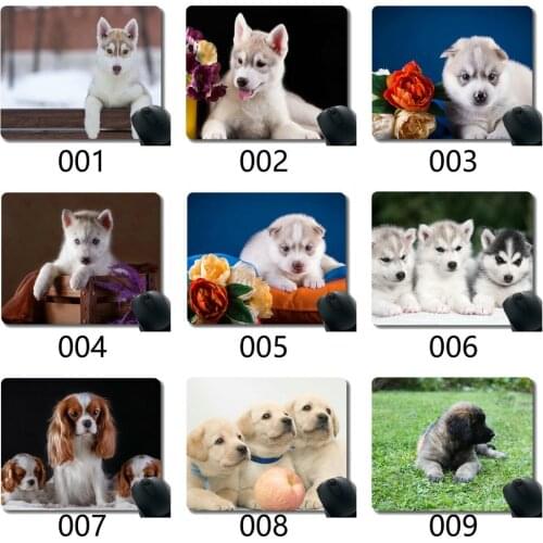 Colors Gaming Mouse Pad Custom Design Mat,Dogs Cats Puppy Kittens Soft MousePads