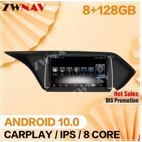 For MERCEDES-BENZ E W212 2013 2014 Carplay 8+128G Android 10.0 Screen Multimedia Player Radio Stereo Cassette Recorder Head Unit