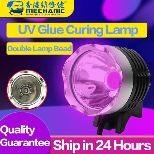 Mechanic Phone Repair Tool UV Glue Curing Lamp USB Power Supply 10 Seconds Fast Curing Led UV Light Low Energy Consumption
