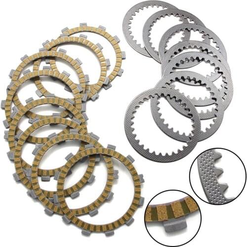 Clutch Friction Disc Plate For Suzuki GSF400 M/N/P S/VS/V-V/VZ-V Bandit GK7AA GK75A GSX400 FJ/FK/FAK/FL GK74A 0EM:21451-19A00