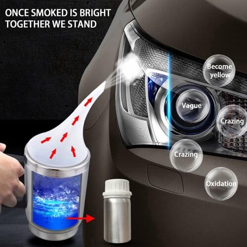 100ml Universal Headlight Restoration Kit Car Headlamp Polishing Anti-scratch For Car Head Lamp Lens Repair Liquid