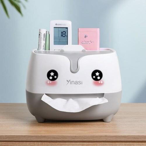 Tissue Box Multifunctional Drawer Box Desktop Home Bedroom Living Room Bathroom Creative Simple Makeup Storage Box