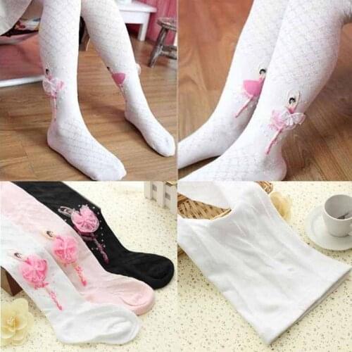 Hot Sale Fashion Soft Ballet Cotton Sockings Girls Pantyhose New Girls Socks Cute Kids Dancing Girls Socking