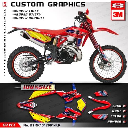 KUNGFU GRAPHICS Enduro Stickers Kit for Beta 250 300 350 390 430 480 RR 250RR 300RR 350RR 390RR 430RR 2013 2014 2015 2016 2017