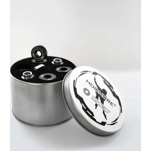 HOOMORE speed skating bearing 608 608rs low resistance low niose FSK Slalom bearing for race skateboard roller skates 16 piece