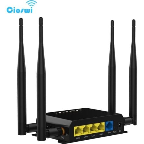 Router Wi Fi Watchdog With 4 External 5dBi Antennas 3G 4G LTE SIM Card Wifi openWRT Factory Wholesale WE826-WD