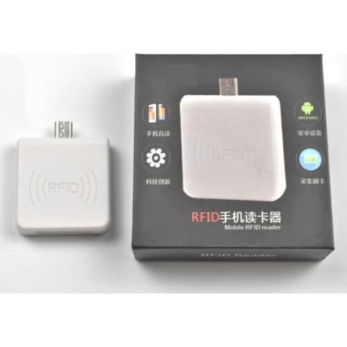 Factory Direct New 125KHz RFID Mobile Phone Reader Smart Card for Access Control+5pcs EM4100