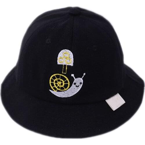Baby Hat for Children Caps Kids Cap Girl Hats For Newborn Baby Hats Boy Embroidery Cartoon Bucket Hat Girls Hat Girls Caps 6-24M