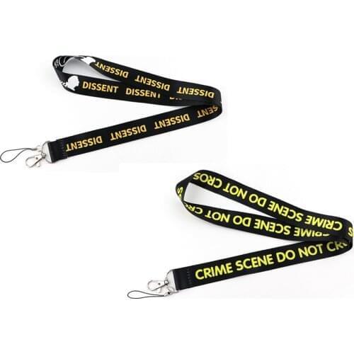 10pcs/lot J2922 Feminism Lanyard Fashion Molecular Structure Neck Lanyard Phone Key For Doctor Nurse Accessories