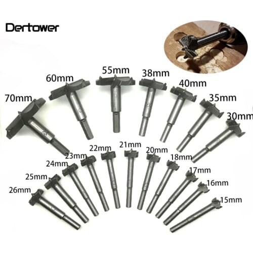 Forstner Wood Drill Bit Self Centering Hole Saw Cutter Woodworking Tools Set 15mm,20mm,25mm,30mm,35mm Hinge Forstner Bits DT2
