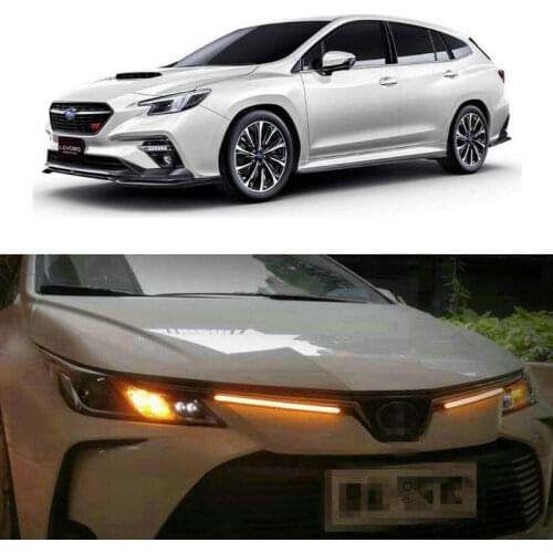 LED Daytime Running Light DRL Turn Signal Lamp For Subaru levorg wrx ascent baja xv crosstrek sti s209