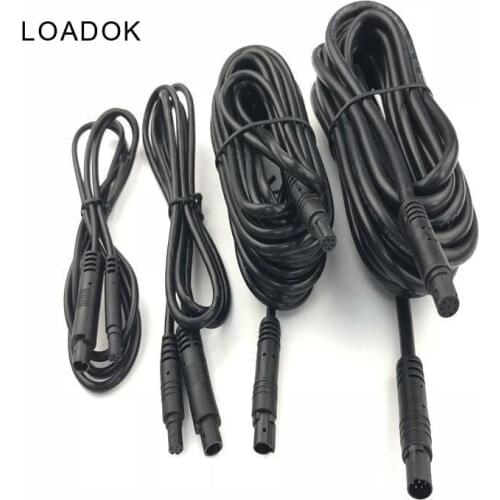8PIN/8 pin/8p/8 PIN/8pin extension Cable for Car RCA Reverse Rear View Parking Camera Video female to male