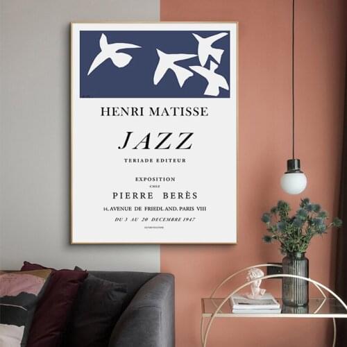 Abstract Henri Matisse Fashion Retro Posters And Prints Portrait Wall Art Canvas Painting Pictures For Living Room Home Decor