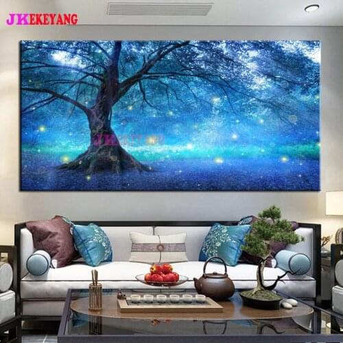 Large 5D Diy diamond painting tree Diamond Mosaic Rhinestone Embroidery cross stitch Y4530