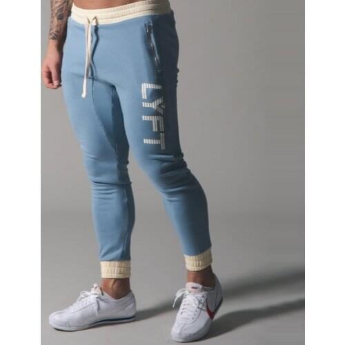 Pants Men Solid Color Black Loose Casual Jogger Pocket Elastic waist Ankle Length Trousers Techwear