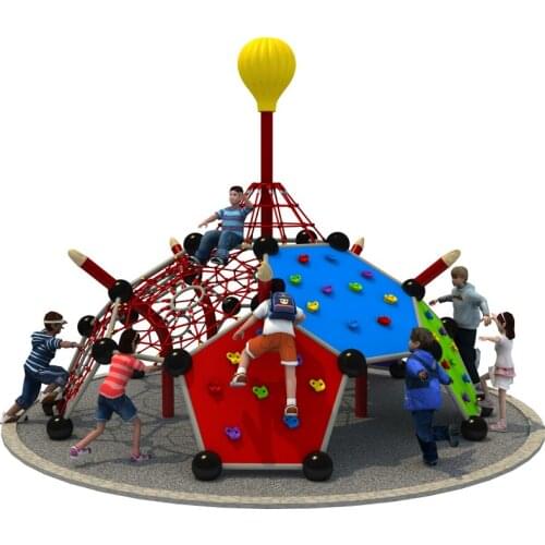 Factory sells customized Outdoor physical play Series CE,ISO,TUV children Net Rope Climbing equipment FX17922