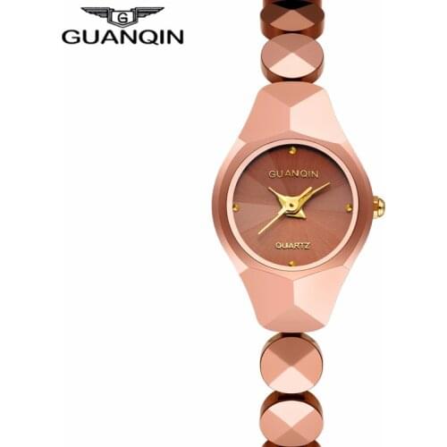 Женские прямоугольные часы GUANQIN China At AliExpress