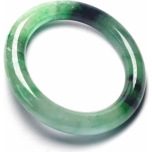 Koraba Fine Jewelry Vintage 100% Natural Green Jadeite JADE Bracelet Bangle Women Free Shipping