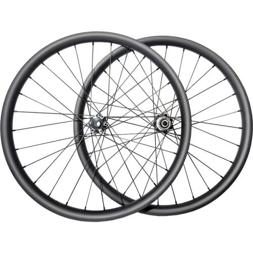 1410g 24er 38mm wide 25mm deep disc carbon wheelset UD 3K 12K matte glossy Powerway M39 M42 straight pull 110x15 135XQR BMX bike