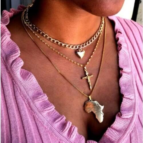 SET23 Fannys African Necklace Set