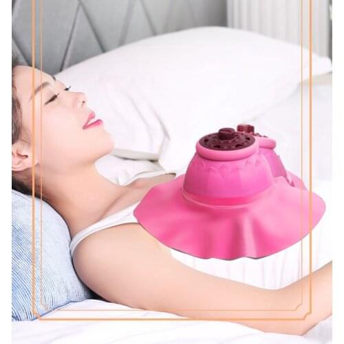 New Palace Moxibustion Cans Set Breast Navel Smokeless Moxibustion Box Body Massage Moxa Therapy Device Warm Women Health Care