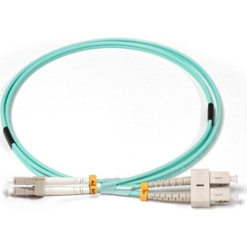 LODFIBER Fiber PATCH CORD : SC-LC, UPC, 1 meter, multimode (OM3), 850 nm, Duplex
