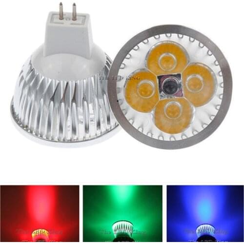 Dimmable GU5.3 MR16 LED Spotlight 9W 12W 15W 85-265V Red/green/blue/warm/cold white light Lampada Spot Candle Luz LED lamp Bulbs